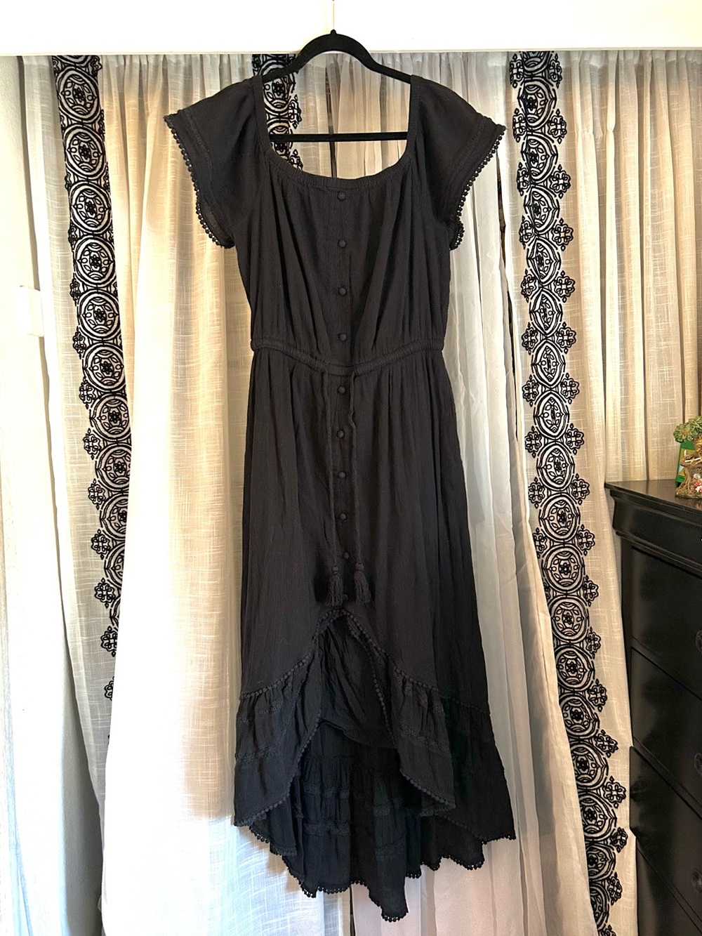 Black Midi Dress International Concepts